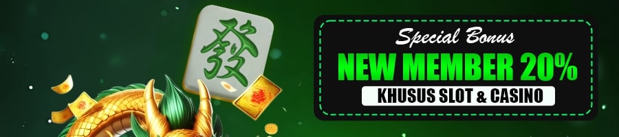 BONUS NEW MEMBER 20%