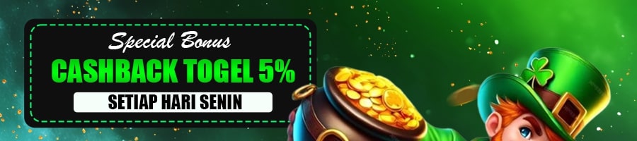 Bonus CashBack Mingguan Togel